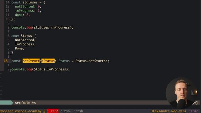 Typescript Enums | Typescript Enum Type - How to Use? смотреть онлайн