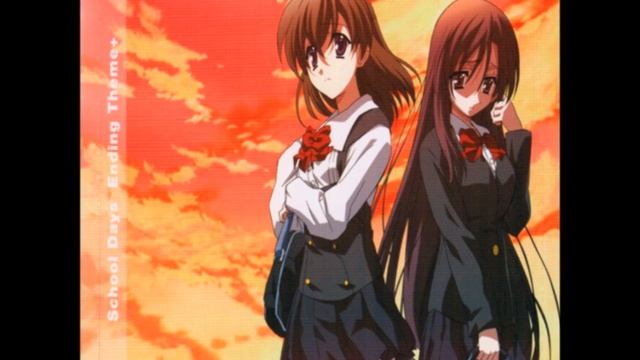 09 Usotsuki (Instrumental) - School Days смотреть онлайн
