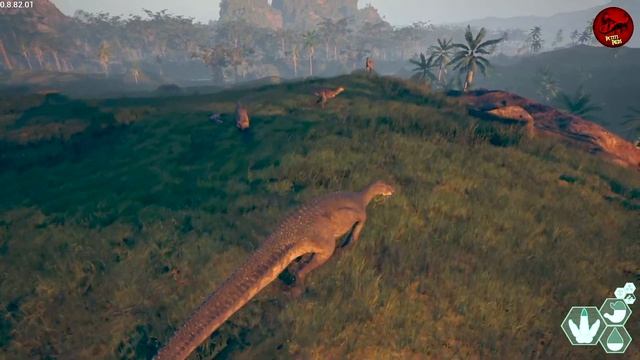 Keeping the invader at bay - The Isle Evrima - Tenontosaurus Gameplay смотреть онлайн