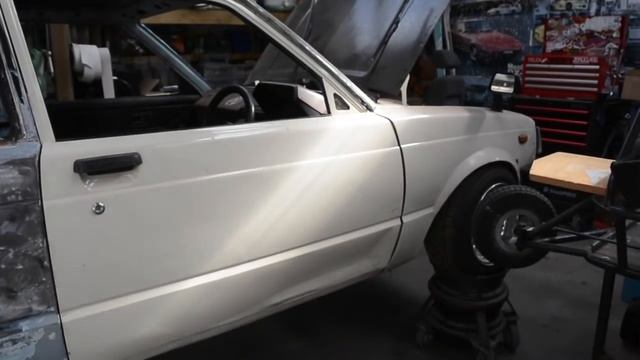 Project update - Mazda 626, Toyota KP61 Starlet, Toyota Hiace Campervan - Kune RE Speed Shop смотреть онлайн