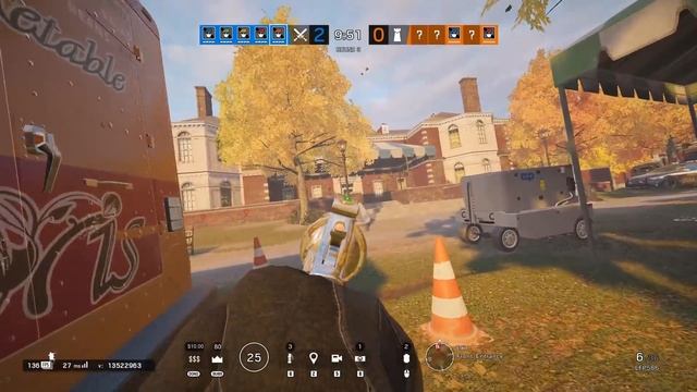 ONE IN THE CHAMBER ONE TAP - Rainbow Six Siege смотреть онлайн