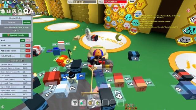 ВСЕ *НОВЫЕ* КОДЫ в БИ СВАРМ СИМУЛЯТОР ПЧЕЛОВОДА Роблокс | Bee swarm simulator ALL codes 2022 смотреть онлайн