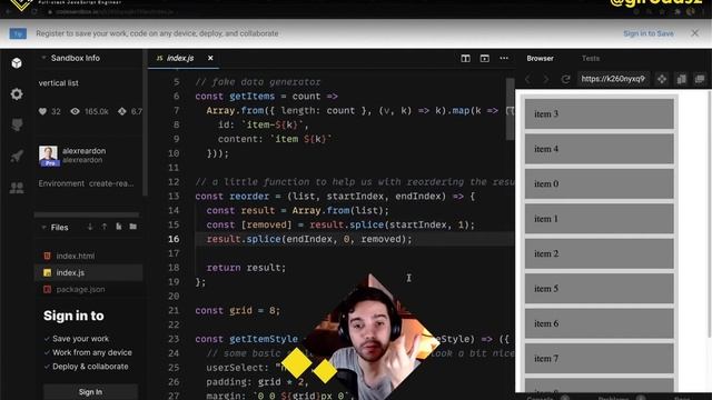 Parte 33 — Integrando react-beautiful-dnd con React Query y Next.js смотреть онлайн