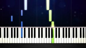 Rammstein - Deutschland - Outro (Sonne) - EASY Piano Tutorial by PlutaX