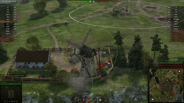 World of Tanks - SU-14-1 Mastery with 4 shoots смотреть онлайн