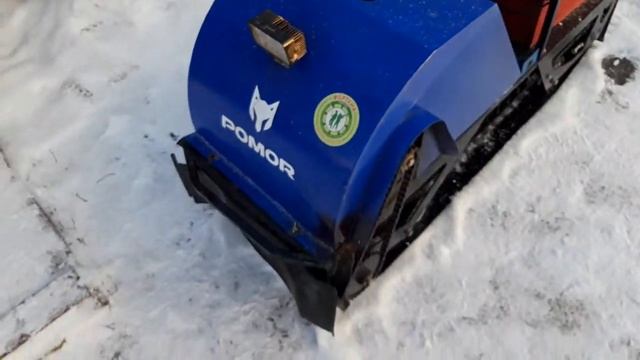 Мотобуксировщик "Помор" ч.30. Еще немного о проходимости смотреть онлайн