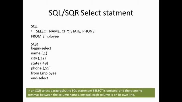 Peoplesoft SQR videos смотреть онлайн