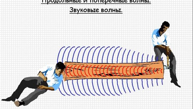 Продольные и поперечные волны Звуковые волны Урок 120 смотреть онлайн