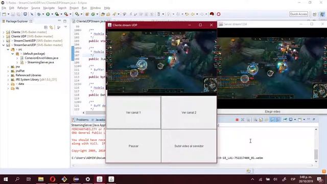Infracom - Stream with UDP Protocol смотреть онлайн
