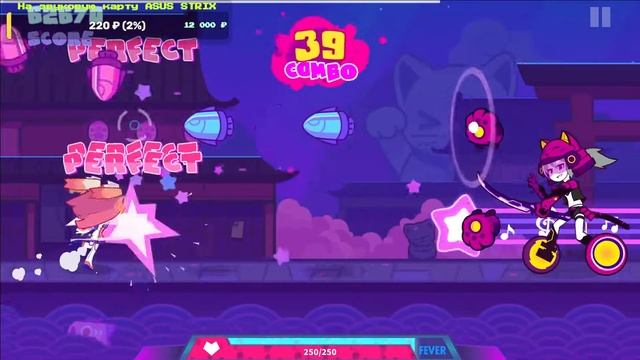 Muse Dash ► МИКИ И SAVON в МУЗЫКАЛЬНОМ МИРЕ. смотреть онлайн