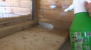 КРОЛИКОВОДСТВО \Дезинфекция клеток у кроликов ЭКОЦИДОМ