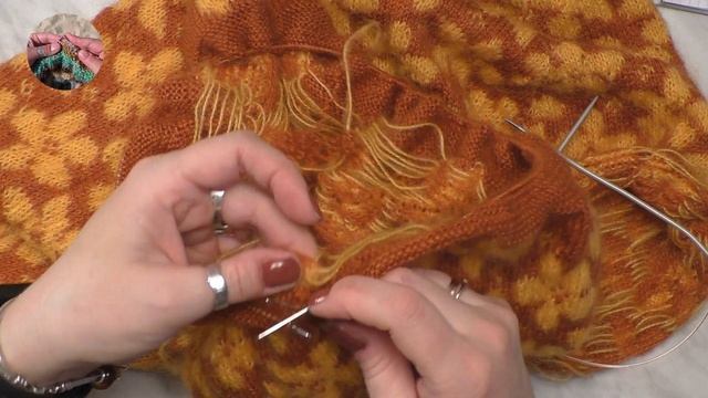 Хейворд спицами из мохера. смотреть онлайн