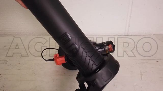 Montaje Soplador aspirador de hojas BLACK+DECKER BEBLV300 смотреть онлайн