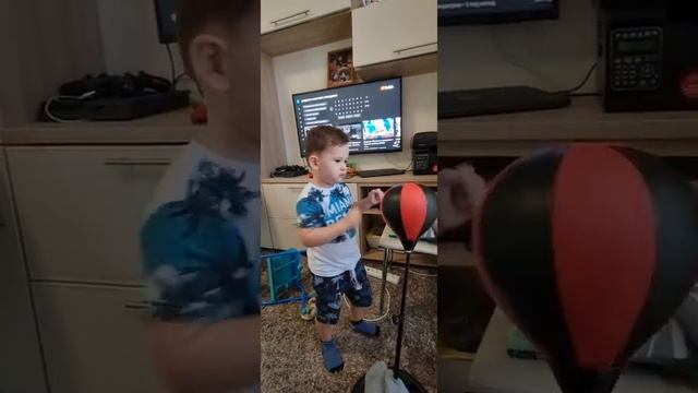 Тем Темыч и напольная груша детский бокс смотреть онлайн