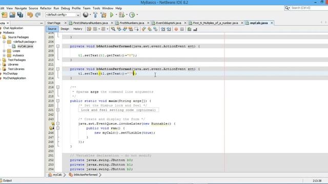 Java NetBeans Tutorial | Simple Calculator in java using Netbeans смотреть онлайн