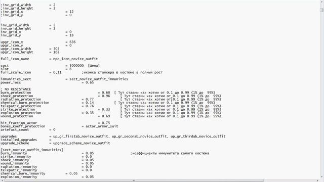 Stalker зов припяти как изменять параметры брони или читерство в Сталкере