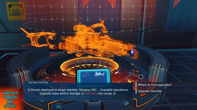 No Man's Sky SYNTHESIS How to Upgrade, Add Inventory Slots or even Scrap Your Starship смотреть онлайн