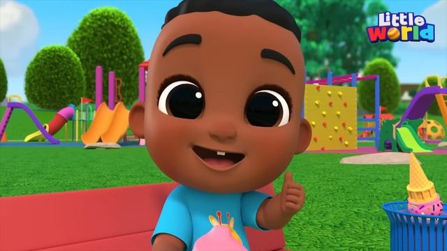 Wheels On The Ambulance | Little World Kids Songs & Nursery Rhymes смотреть онлайн