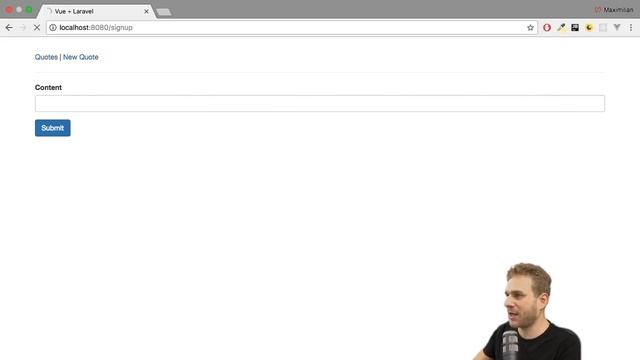 SIGNING UP WITH VUE JS Laravel + Angular 2 Vue js 2 смотреть онлайн