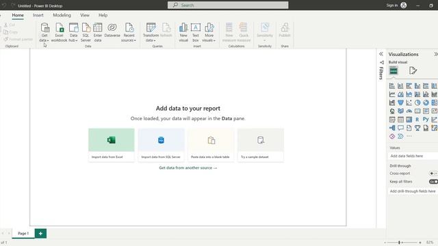 Power BI: Creating your first Python Visual in Power BI Desktop смотреть онлайн