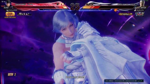 This sidestep was insane... Tekken 8 Reina Ranked Matches смотреть онлайн