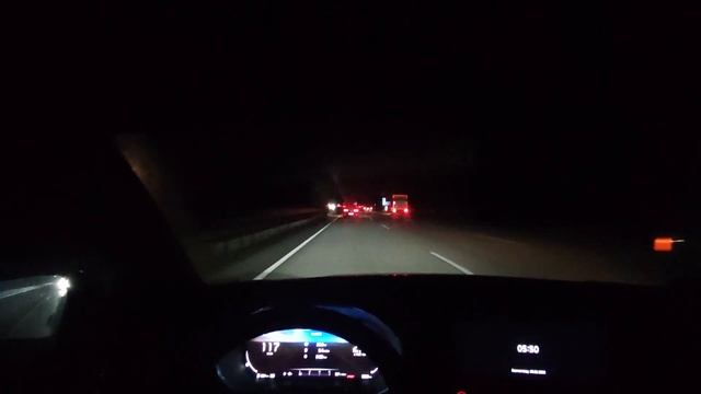 Kia Proceed GT (204HP) 2023 Night drive 200km/h смотреть онлайн