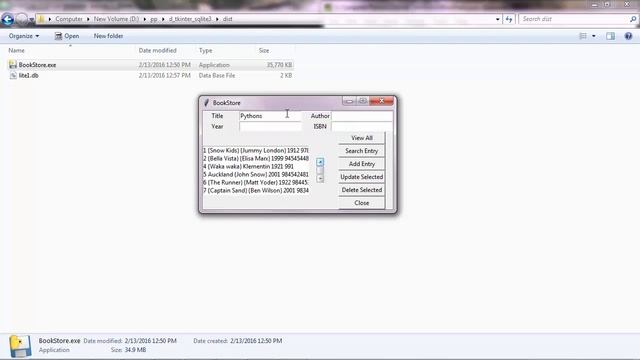 Python 22.1 Application -4 Build a desktop Database Application - 1. Desktop Database App смотреть онлайн