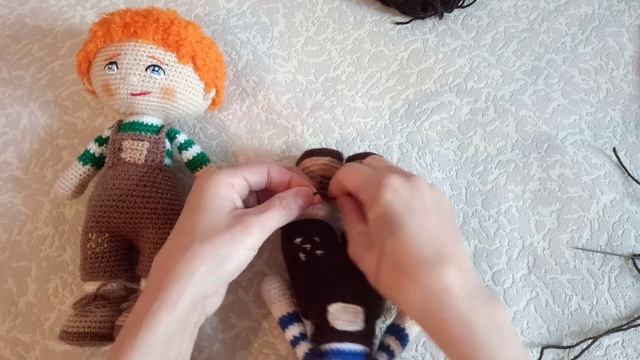 Рыжик. МК. Часть 9 ( комбинезон, шнурочки) смотреть онлайн