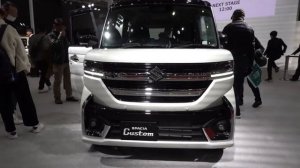 NEW 2024 SUZUKI SPACIA Custom Concept White - New Suzuki Spacia 2024 - 新型スズキスペーシア カスタムコンセプト2024年モデル
