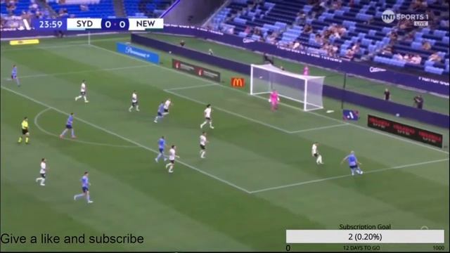 Sydney FC vs Newcastle Jets First Half смотреть онлайн
