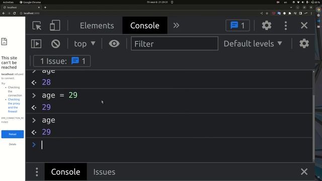 JavaScript # 1 Арифметические операторы и переменные смотреть онлайн