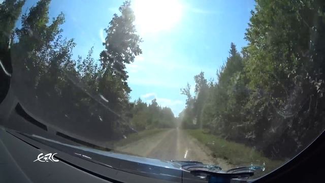 RALLY LIEPAJA 2020 - Nikolay Gryazin OBC on SS2 смотреть онлайн