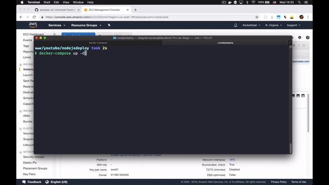 Deploy de aplicações NodeJS à AWS com Docker | Diego Fernandes смотреть онлайн