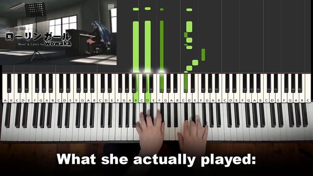 They Animated the Piano Correctly!? (Hatsune Miku Rolling Girl) смотреть онлайн