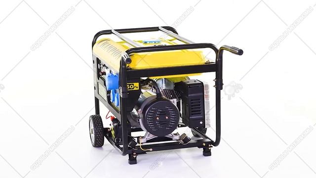 Бензиновый генератор Champion GG7501E 3D обзор смотреть онлайн