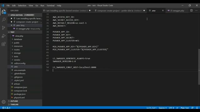Laravel with Swagger смотреть онлайн
