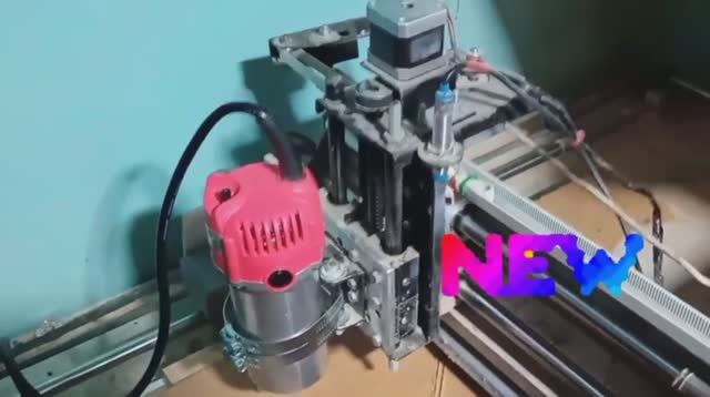 CNC Milling - Wood Engraving Machine With Your Own Hands - And Lookee Ideas.mp4