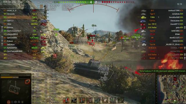 Tiger II Ace Tanker World of tanks 9.3 xvm mod pack смотреть онлайн