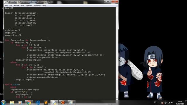 7. Aprende a programar con python |Crea un cubo rubik parte 2 смотреть онлайн