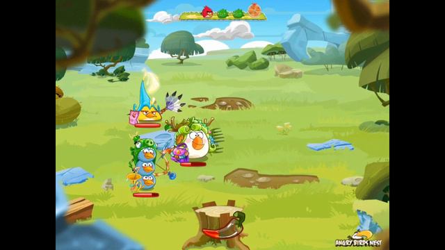 Angry Birds Epic Eastern Cobalt Plateaus Level 4 Walkthrough смотреть онлайн