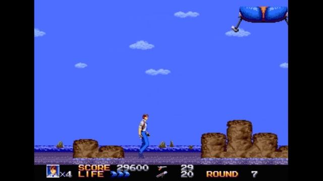 Sega Mega Drive 2 (Smd) 16-bit Rolling Thunder 3 Round 7