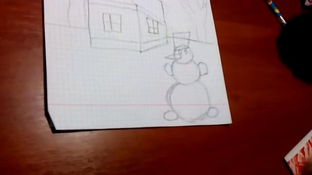 Как нарисовать объёмный дом смотреть онлайн