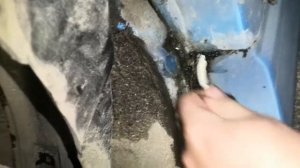 Чистка дренажной системы Toyota Corolla 120