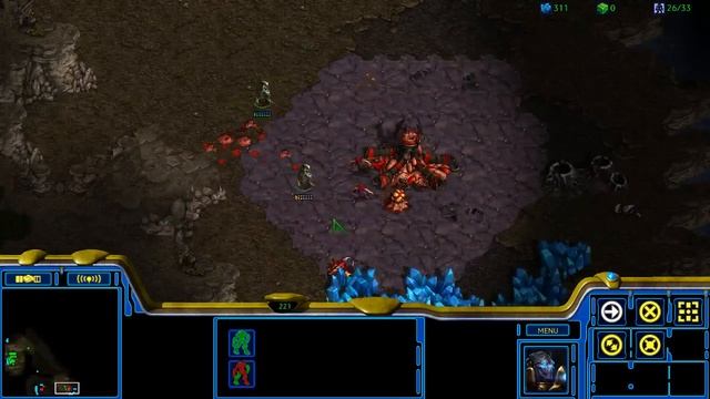 SC:R | Protoss Vs Zerg | Python | 1700 MMR смотреть онлайн
