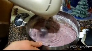 Коврижка постная с вареньем