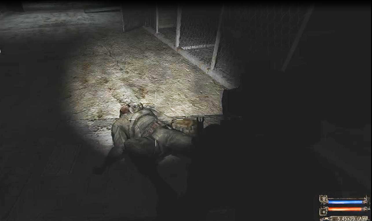 Сталкер ТЧ Взять документы у призрака в лаборатории х-16 смотреть онлайн