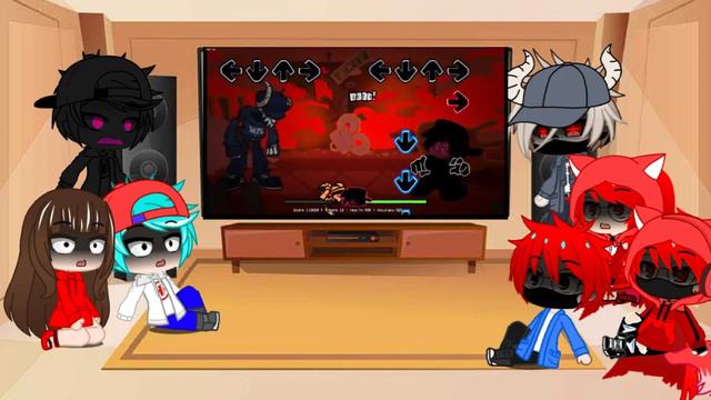 FNF React To Tabi Vs Corrupted BF смотреть онлайн