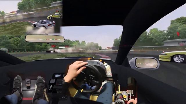 Assetto Corsa Drifting - Tamada Sportsland - Tando Buddies 180SX смотреть онлайн