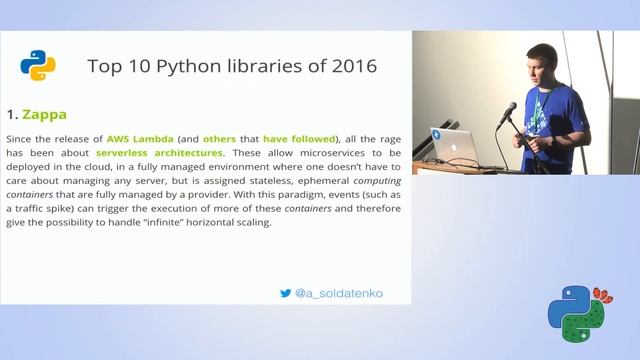 Building Serverless applications with Python - Andrii Soldatenko - Pycon Israel 2017 смотреть онлайн