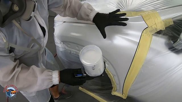 Car Painting: Painting WHITE PEARL for DUMMIES! смотреть онлайн